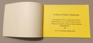 A gust of yellow gumboots page1