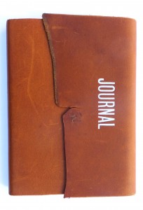 Journal A5 inscription cover fold
